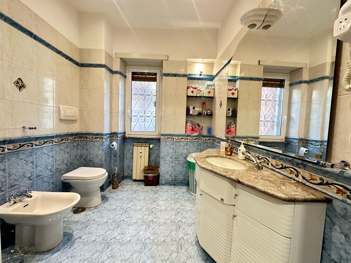 Bagno principale con doccia